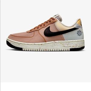 Air Force 1 Crater Move to Zero Archaeo Brown/Light Bone/Volt/Black Mens 11.5